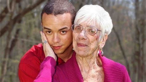 91 year old woman dating younger man
